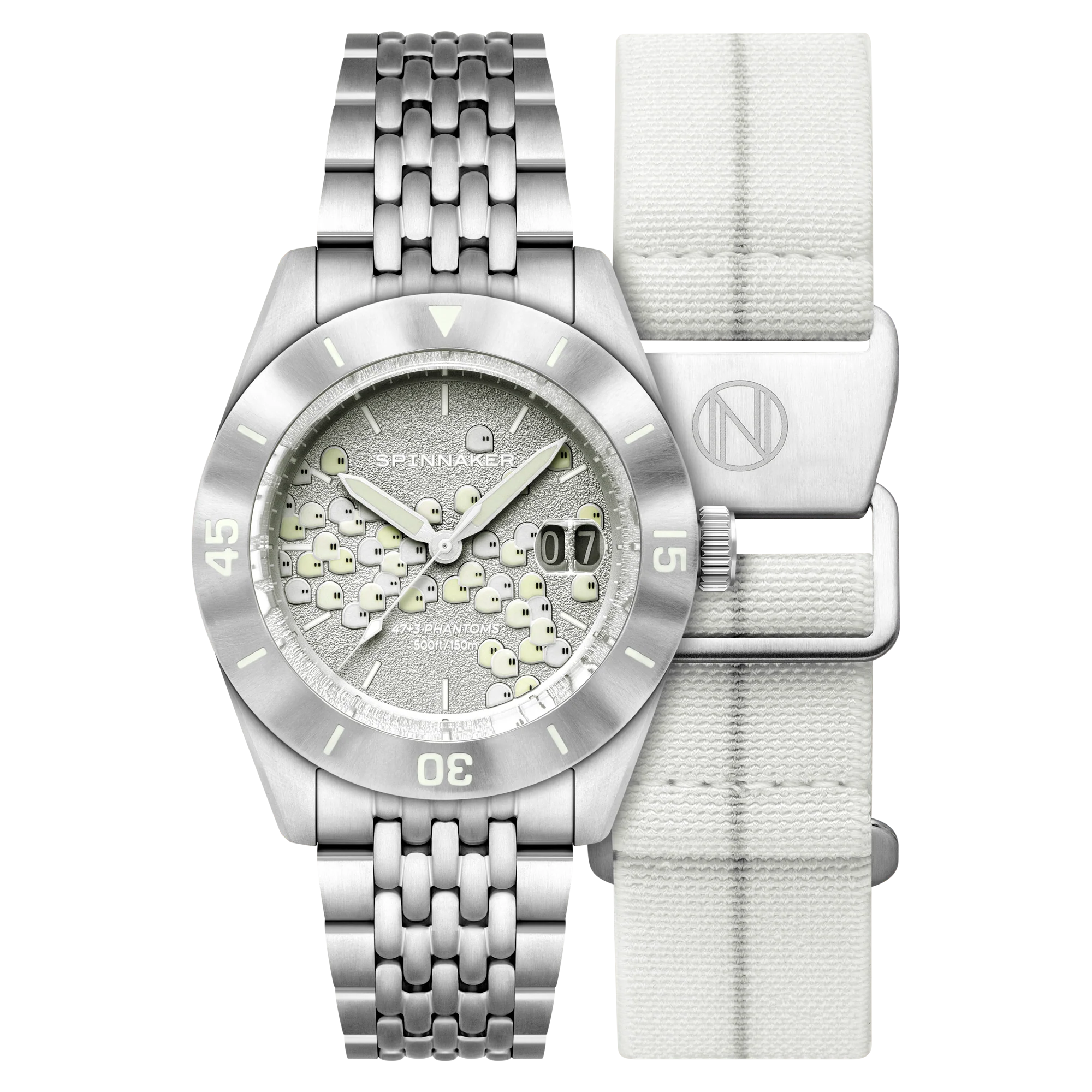 43mm Phantom White
